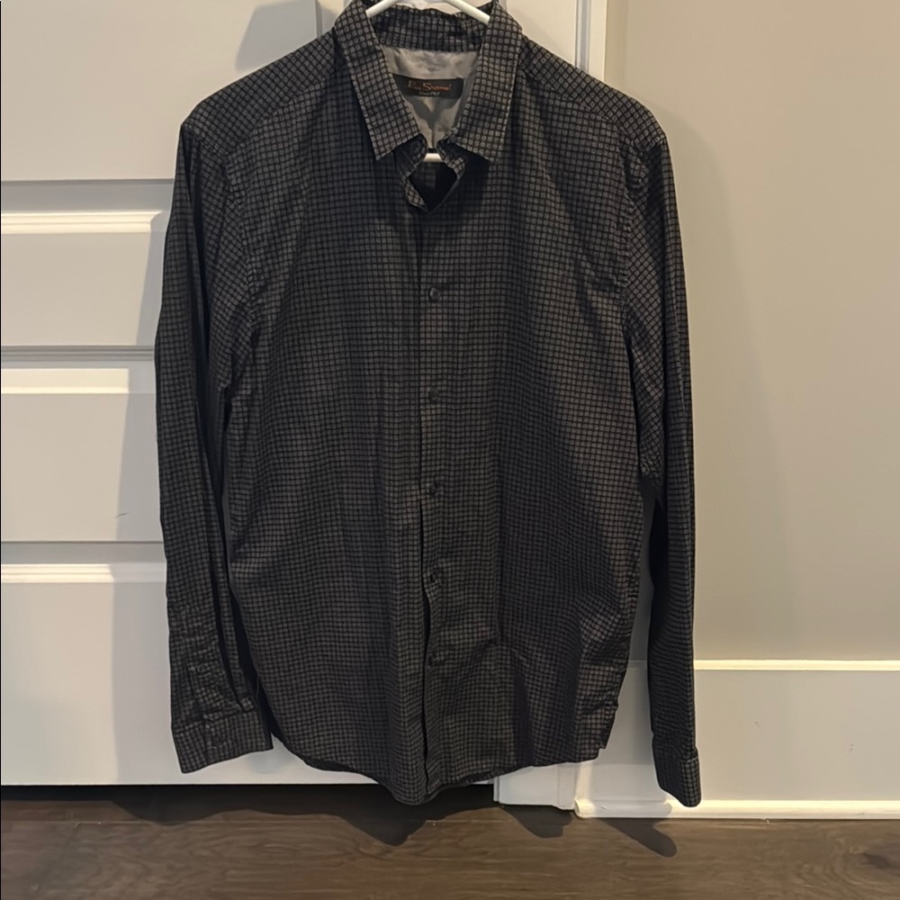 Ben Sherman Black Casual Button Down Shirt